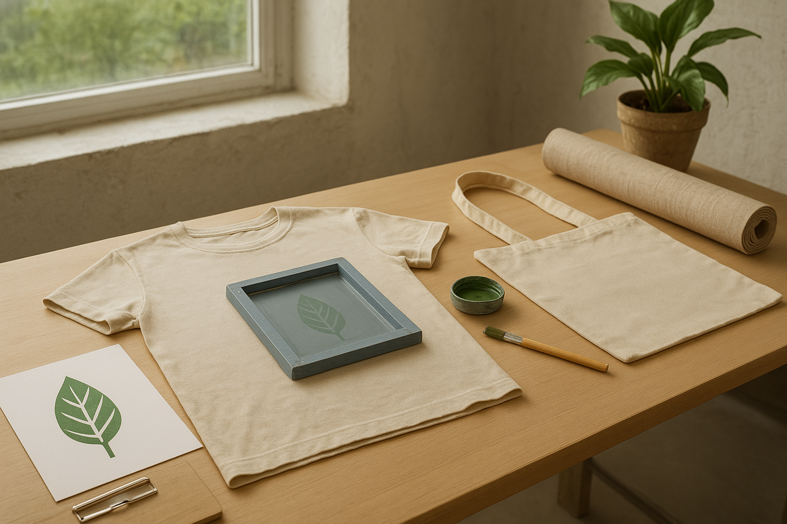 Foto bij Duurzaam kleding laten bedrukken: welke keuzes zijn echt beter voor je merk?
